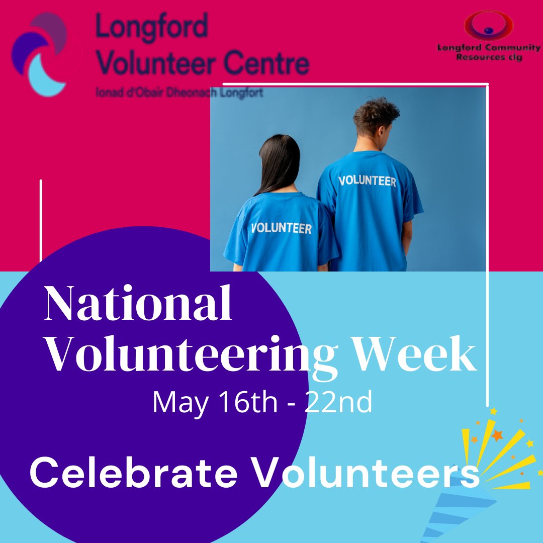 Happy National Volunteering Week from the team at Longford VC!
We would like to express our gratitude to all the volunteers who give their time to make a positive impact in their community. 
#nationalvolunteeringweek
#thankyou