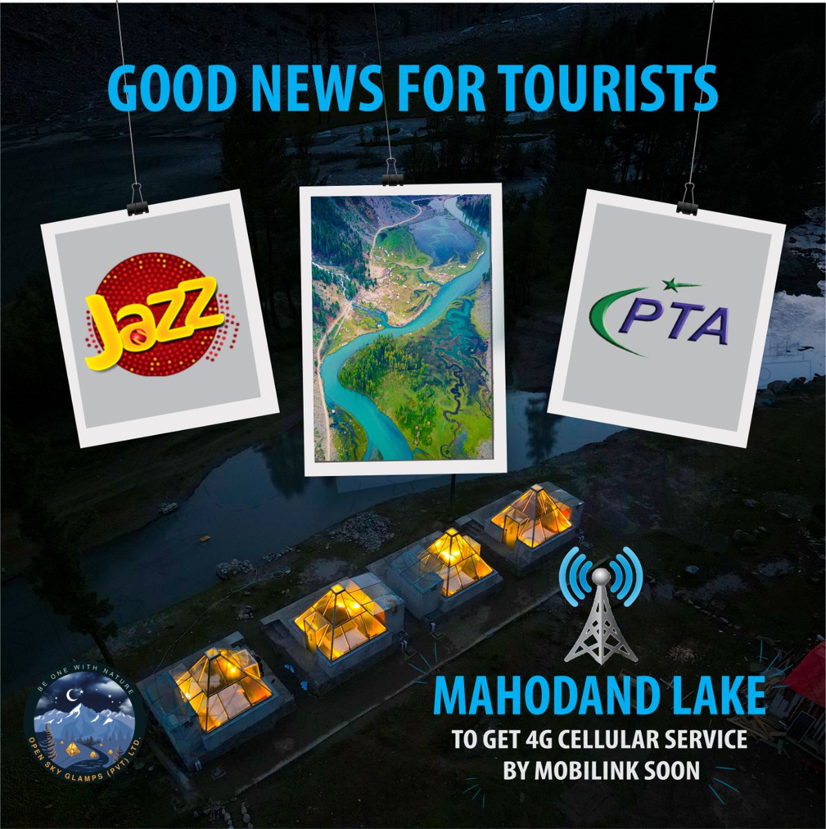 openskyglamps's tweet photo. We are thankful to the PTA and the cellular companies for helping benefit the people of Mahodand for their tourism, business and community. This will be a major boost to the economy and tourism industry of the region.
#mobilink #jazz #pta https://t.co/IlgG2aHD3y