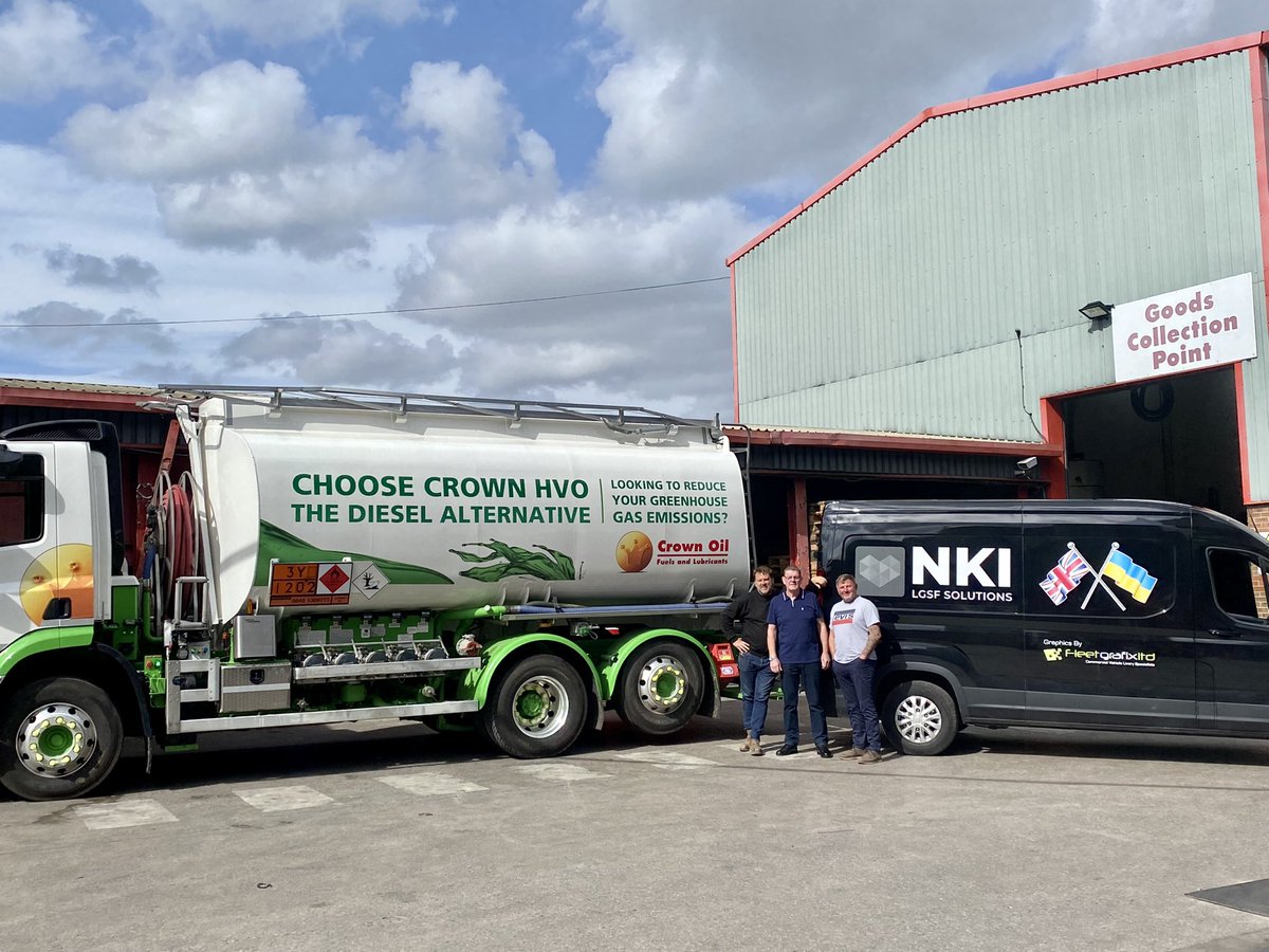 Today these incredible men are driving from Heywood to Ukraine to deliver much-needed aid. To help, we’ve donated HVO and have paid for the fuel for the rest of the trip. 

The van is full of aid provided by schools and businesses across the borough, a great effort from all! 👏🏼🇺🇦