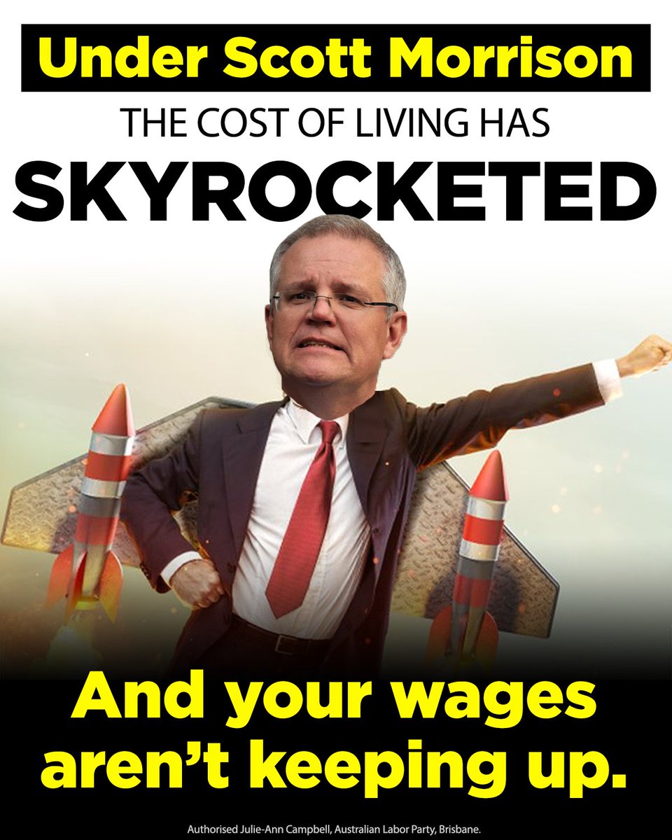 QLDLabor's tweet photo. Everything is going up under Scott Morrison.

Queenslanders can’t afford three more years. https://t.co/XNy6Bq3xkW