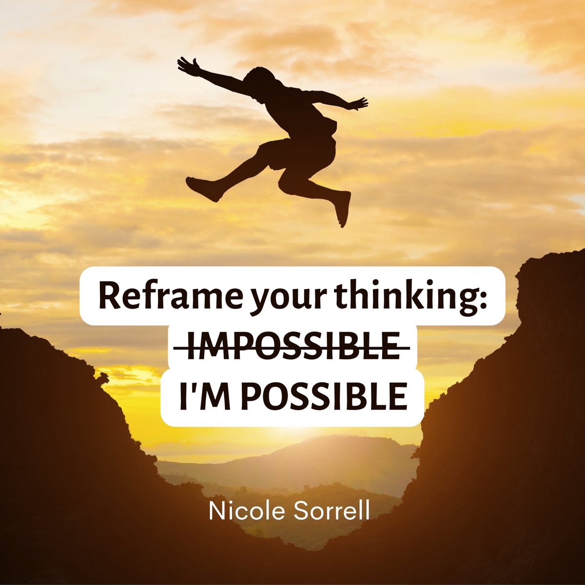 Knowing everything is #possible is an exciting and wonderful paradigm to instil. Connect with your #innerpower, your #wisdom, your talents and create a life that you #love and a universe that supports you. #ICW2022