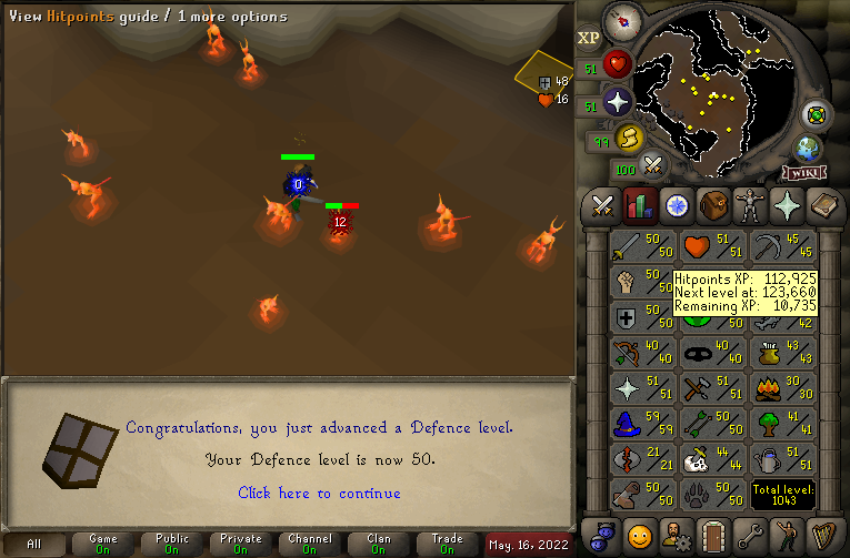 Lvl2Ghost's tweet photo. 50 Defense #osrs #oldschoolrunescape https://t.co/cM9G67iRVT