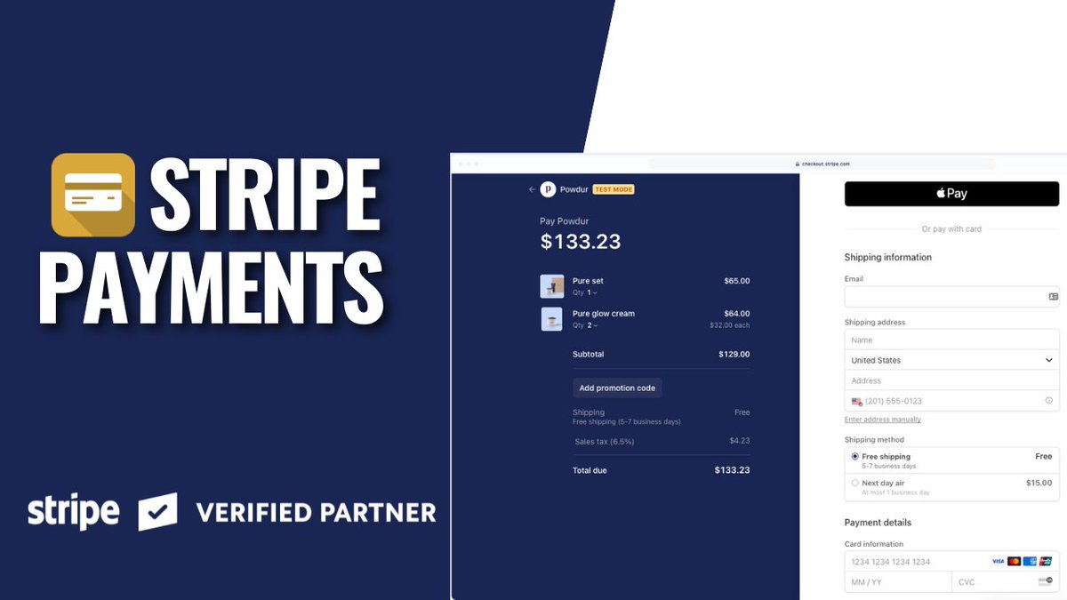 enupal's tweet photo. 🎉 Stripe Payments Pro edition for #craftcms now available! 

This huge update includes:

🛒 Cart API
💳 Checkout twig tag
🚚 Shipping Options
🏦 Automatic tax

And many more updates and improvements!

Support for Craft CMS 4 coming soon. #stripe

https://t.co/gT4QhNIXV8.  . 
... https://t.co/iu7Q3bG3Qx