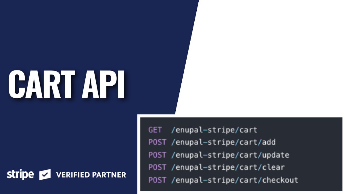 enupal's tweet photo. 🎉 Stripe Payments Pro edition for #craftcms now available! 

This huge update includes:

🛒 Cart API
💳 Checkout twig tag
🚚 Shipping Options
🏦 Automatic tax

And many more updates and improvements!

Support for Craft CMS 4 coming soon. #stripe

https://t.co/gT4QhNIXV8.  . 
... https://t.co/iu7Q3bG3Qx