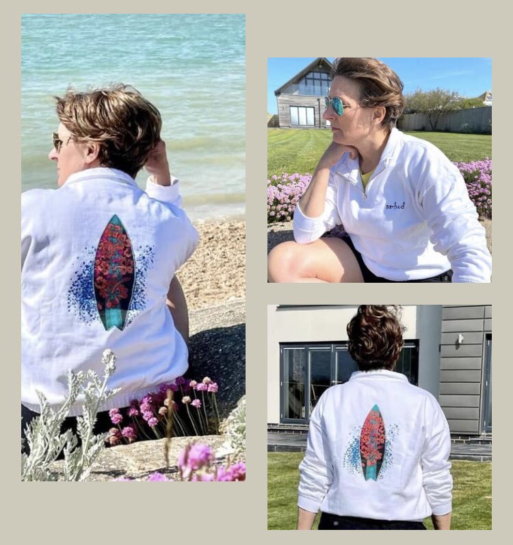 juliabod's tweet photo. Our The Surfboard design on a white cropped sweatshirt ❤️ For more unique and stunning designs visit https://t.co/at33MLN7wk #design #artontwitter #artontops #surfing #sea #originalart https://t.co/9qGBjbhZ26