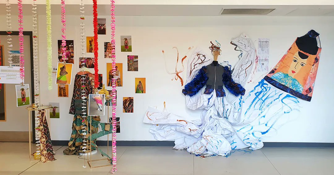The 2nd year Fashion Communication students curated our gallery to best represent their own messages with amazing results. Get here quick to see it though, its last day is tomorrow!