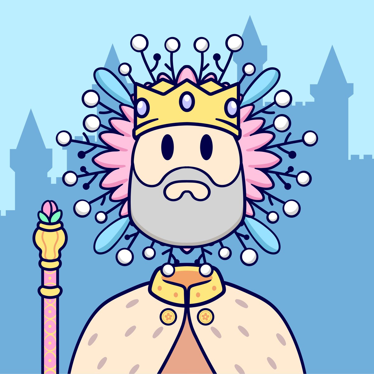 All hail to the King of the Oasis! 🌍

1 Flower List. 

To join:
Like + RT / Follow / Frens