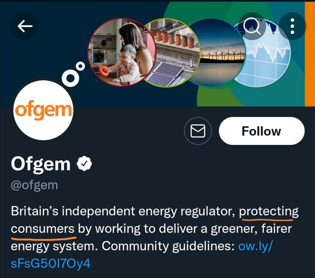 #OFGEM considering changing the cap every 3 months now. They're NOT protecting consumers, they're hurting them, while suppliers are making billions in monthly profits. Are they really independent? @JuliaHB1 @Iromg @TalkTV