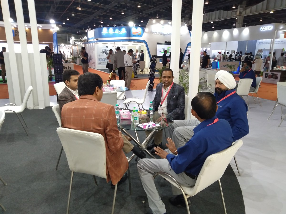 ZENITHROLLERS's tweet photo. Some glimpses from the successful PaperEx Event, 2022 at India Expo Mart.
.
.
.
.
#zenith #exhibition #paperex #expo #event #businessideas #paper #pulpandpaper #alliedindustries #roller #papermill #greaternoida #indiaexpomart #Twitterhub https://t.co/euF1uLBwwJ