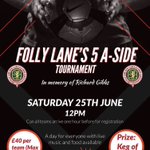 Photo by Folly Lane Football Club (@FollyClub)