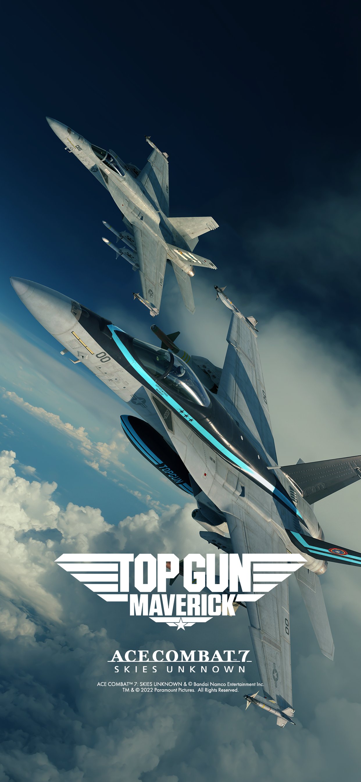エースコンバット公式 Lt Lt Ace Combat 7 Top Gun Maverickコラボ記念壁紙プレゼント Gt Gt Ace Combat 7 Topgunmaverickコラボを記念してエースコンバット公式から皆様に壁紙をプレゼントさせていただきます 今後も エースコンバットシリーズを