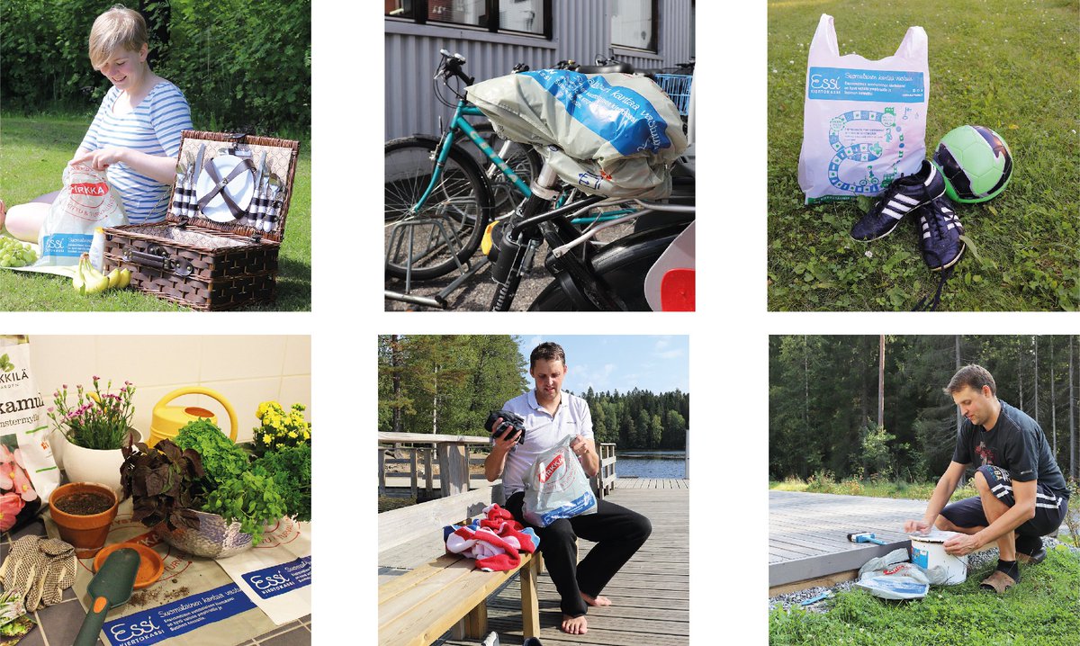 ESSIkiertokassi's tweet photo. Kauppakassista on moneksi. Luonto kiittää, kun käytät kassisi useaan kertaan ja lajittelet lopuksi muovipakkausten keräyspisteeseen. ♻️ #kiertokassi #kiertotalous #lajittelu #kierrätys https://t.co/vPNBeceKcU