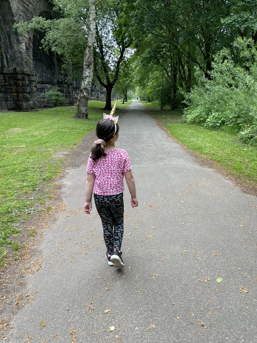 shellbellalder's tweet photo. On Sunday Evie went for a walk to Roaker park with m+d. Evie laughed so hard her belly hurt when mummy bounced her on the seesaw &amp; watching funny animal videos @roalddahlclass 😂😂 https://t.co/R6BRVeBCDT