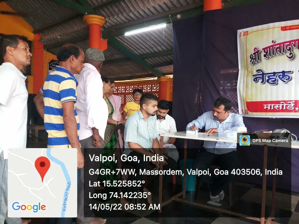GCSanquelim's tweet photo. The Department of Alumni Affairs of our college organised a Diabetes Awareness and Screening Camp held at Masordem-Sattari, Goa. The Alumni Association is committed to safeguarding social welfare! https://t.co/hHJVhWbxI7