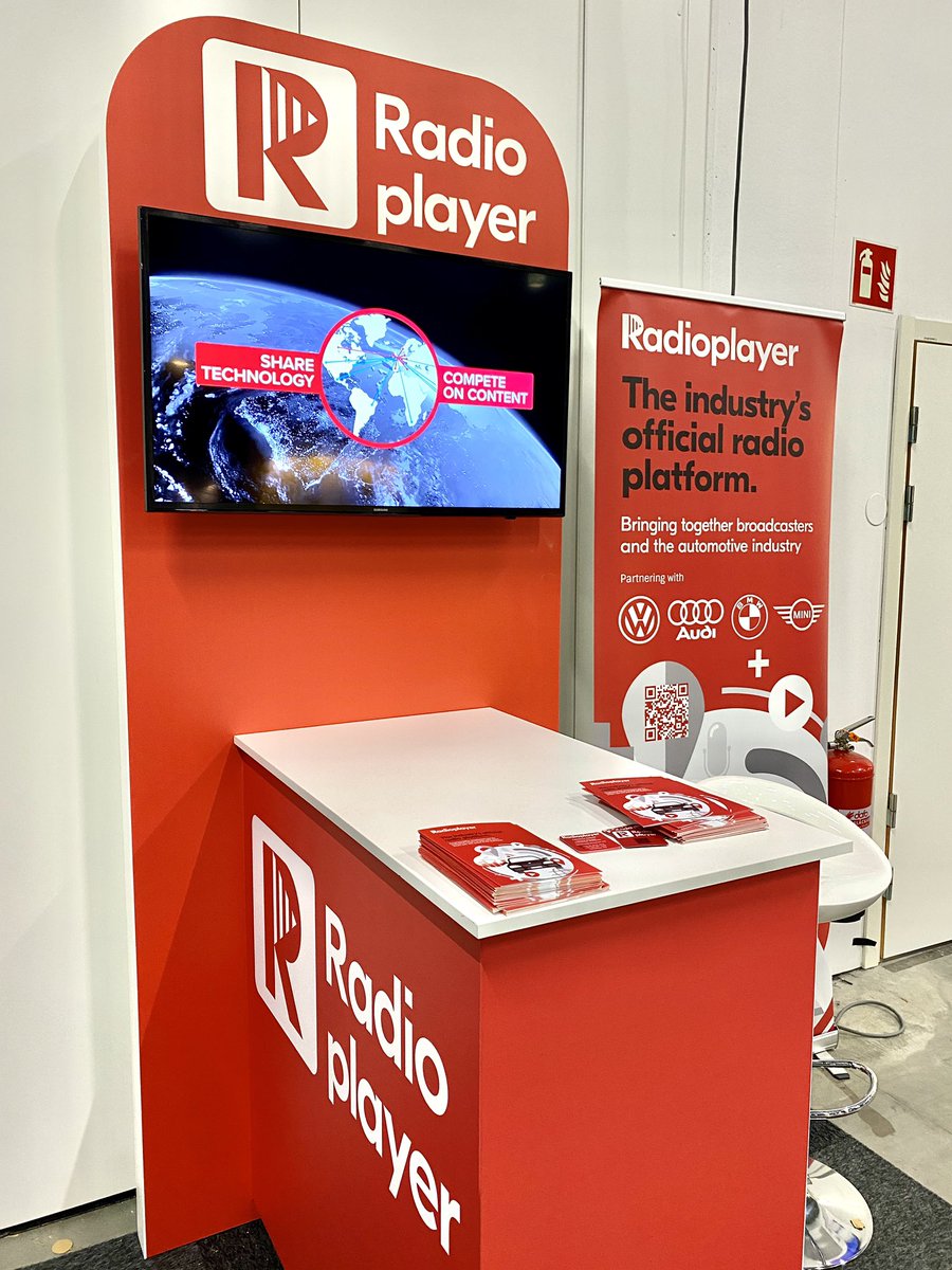 Radioplayer’s at #RDE22, and we’d love to see you at our stand. Come and say hi!