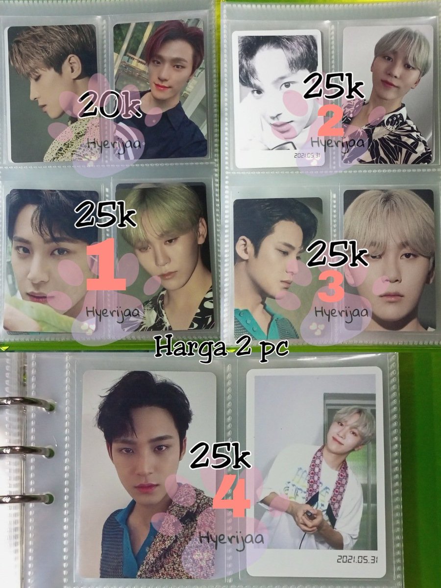 Hyerijaa's tweet photo. [HELP RT]
WTS | Want to sell

🐸Pc Dicon 101 Satuan Mingyu, Seungkwan, Dk, Joshua, Hoshi, Jeonghan, Wonwoo, Dino.
🐸Attacca Carver hoshi, Dino 
🐸Vernon semicolon 
🐸Bene yc mcm Woozi 
🐸Album only Your choice beside

✅ Packing
🍊 Keep event
🏡 Jatim https://t.co/hF9H3OAMF9