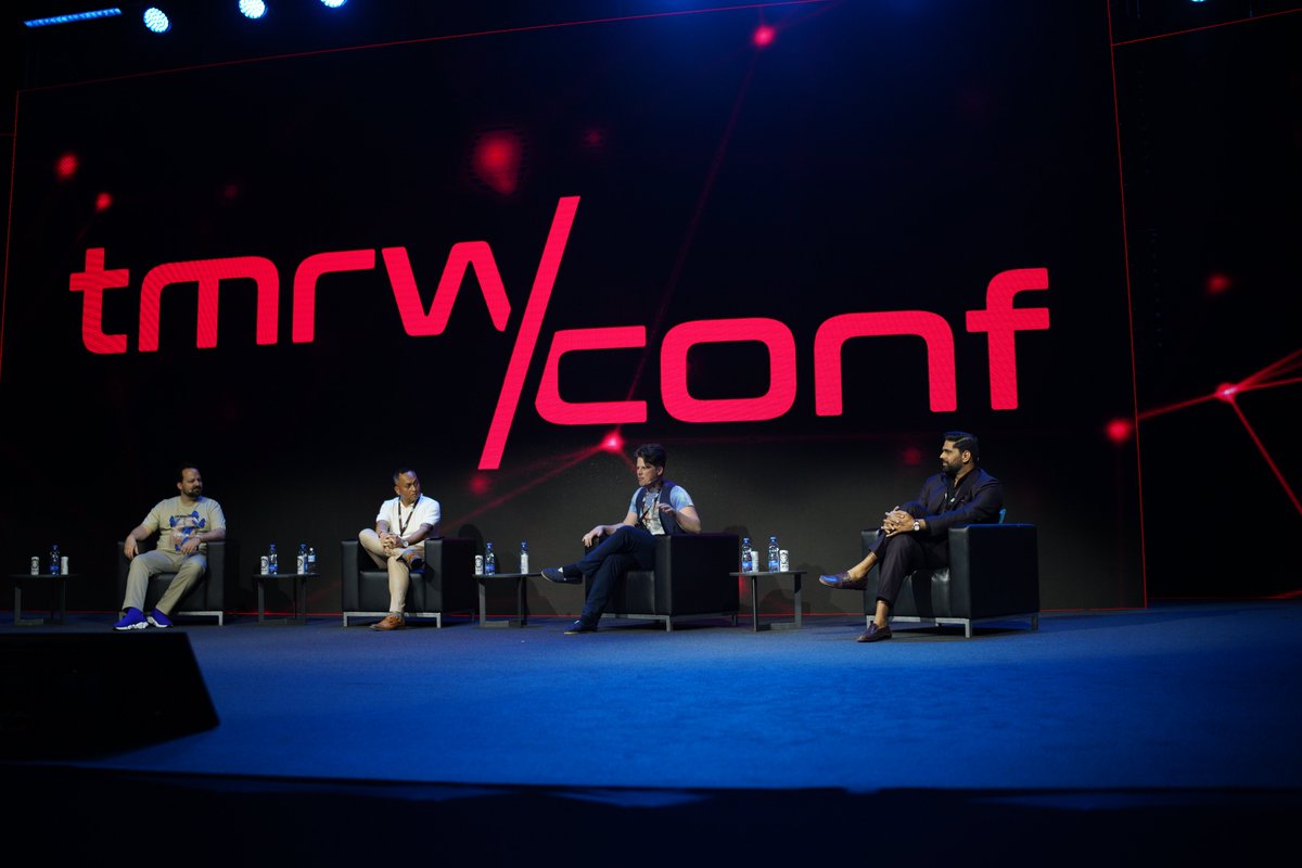 inery_naveen's tweet photo. Glad to have been on this wonderful #panel discussing “Entering the #Metaverse” at the @tmrwconf in #Belgrade with @DavidBundiRisk #JoelDietz #TaylorRyan #KeoSar #BenMauro https://t.co/qQuHfajDWr