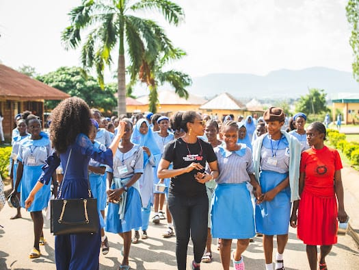 potam1304's tweet photo. Dayo Benjamins-Laniyi is an advocate for empowerment of the African girl child and women in the society

DBL has been able to touch more lives through her project Dream Girls Africa, an initiative that provides entrepreneurship skills for indigent girls and women

#Dayo4FCTSenate https://t.co/zrWdNvq8iB