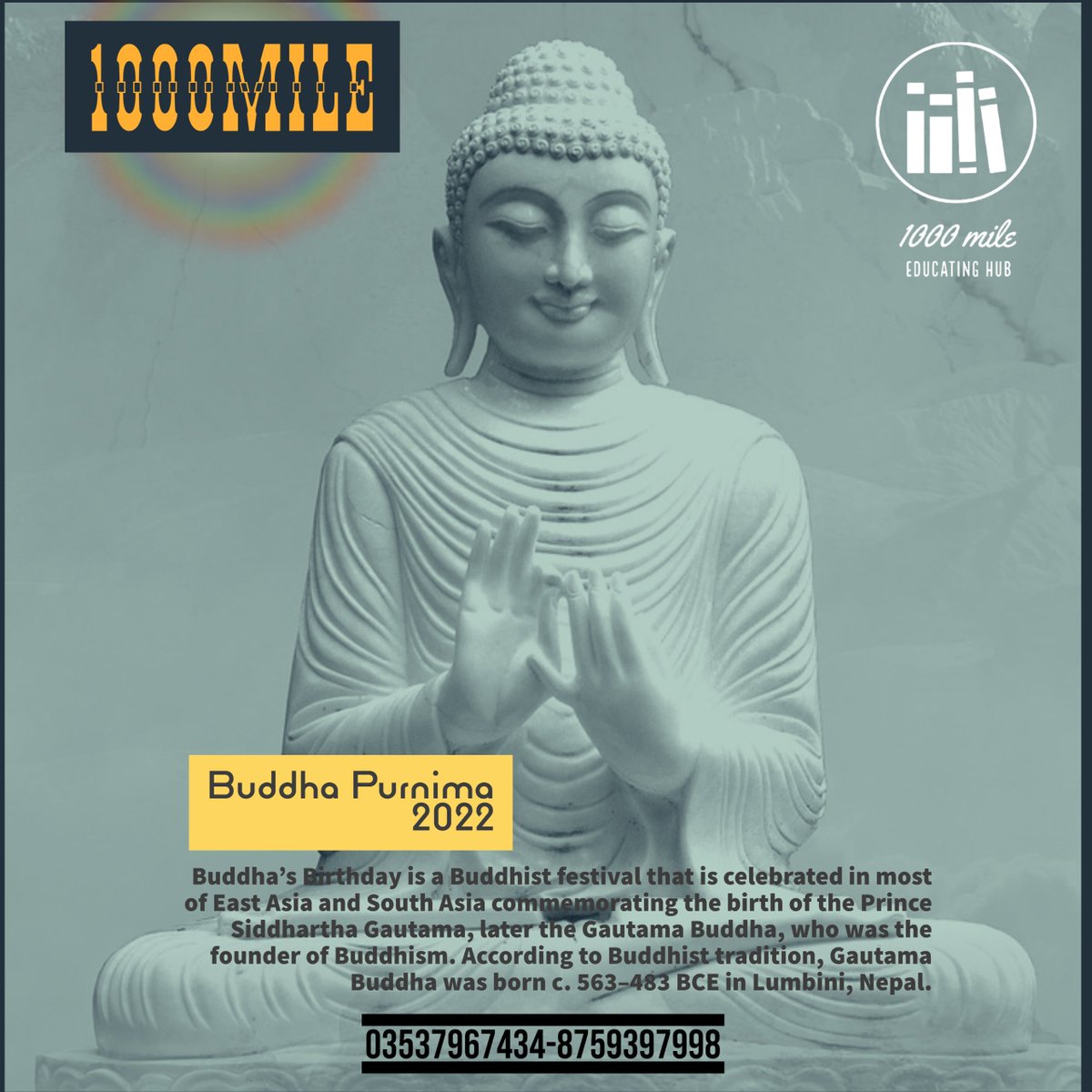 biswathedj's tweet photo. Buddha's Birthday is a Buddhist festival that is celebrated in most of East Asia and South Asia commemorating the birth of the Prince Siddhartha Gautama, later the Gautama Buddha, who was the founder of Buddhism. According to Buddhist tradition, Gautama Buddha was born . https://t.co/qyozyyplGt