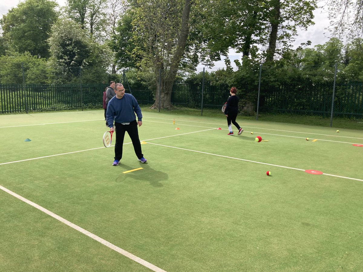 Another amazing session <a href="/PockTennis/">Pocklington Tennis</a>  <a href="/Panathlon/">Panathlon Challenge</a> <a href="/pockritc/">Pocklington Rugby in the Community</a> <a href="/YorkshireTennis/">Yorkshire Tennis</a> on Friday with the learning disabled adults from Sherbutt House  . On only week 3 we saw amazing skills with a few keeping a rally going . Massive thanks to our club members who volunteered.