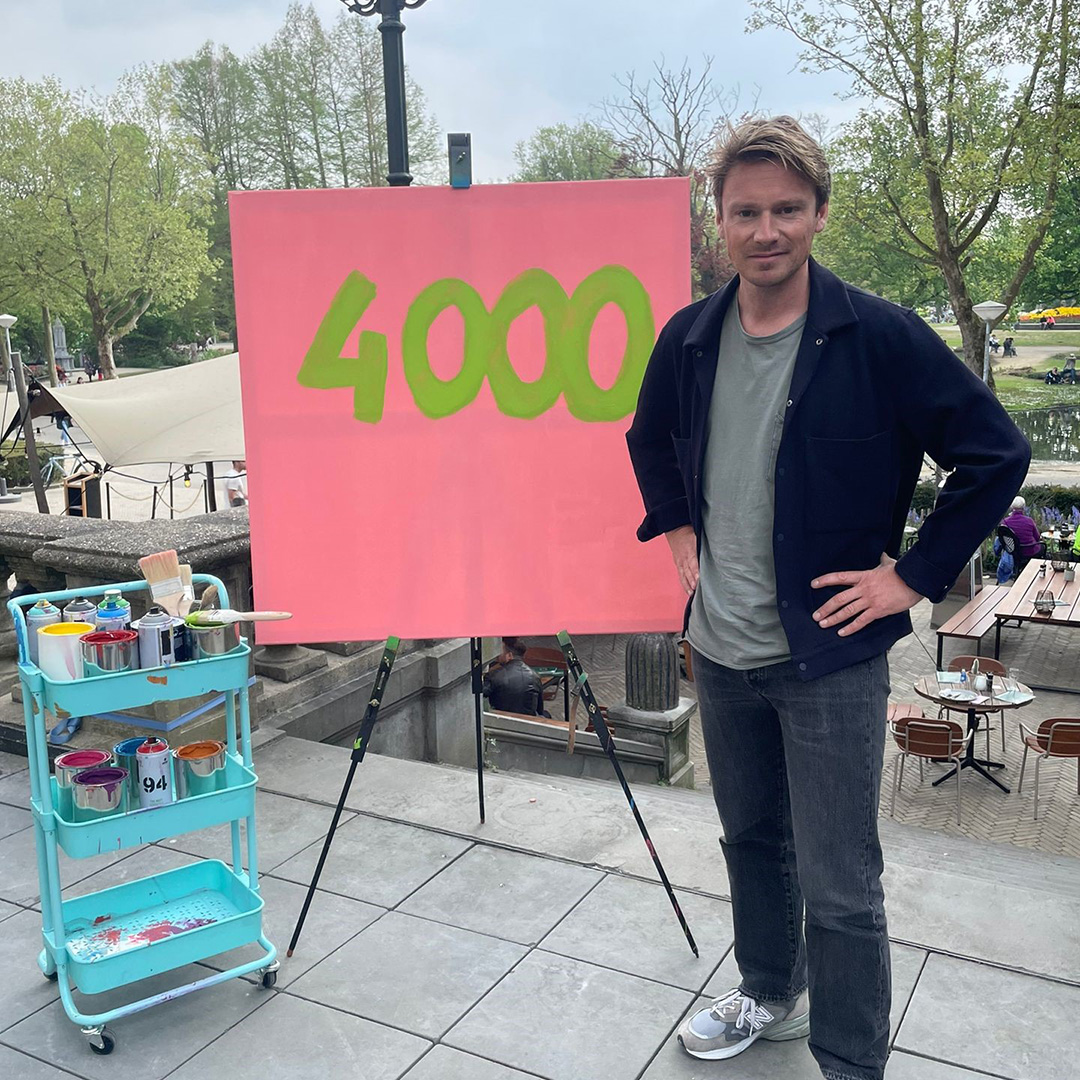 “Ik kies stukje 4.000 van het levensgrote kunstwerk, omdat elk jaar zoveel jongvolwassenen worden getroffen door kanker. Gelukkig overleeft 80%. Maar de impact is enorm. Goede nazorg is van belangrijk. Koop daarom ook een stukje. Ga naar bit.ly/3yI0nqO” <a href="/SanderSchimmelp/">Sander Schimmelpenninck</a>