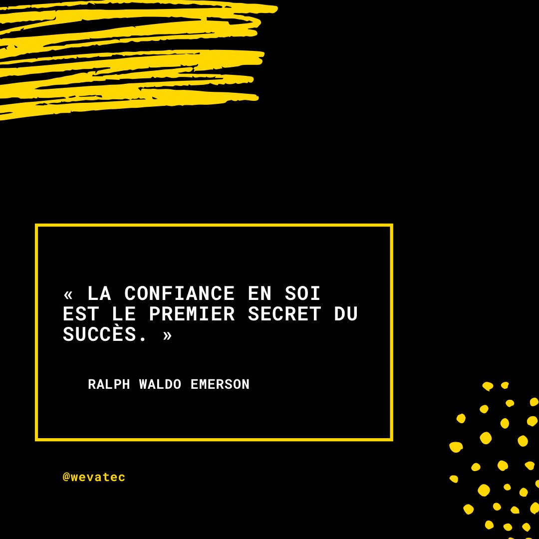wevatec's tweet photo. Croyez en vous, connaissez votre valeur, vos capacités et ne laissez personne vous persuader du contraire.

#citation #Motivation #entrepreneurs https://t.co/ojwaNEqU37