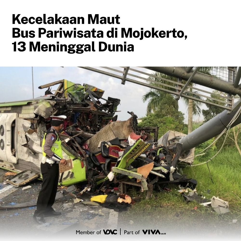 vois_channel's tweet photo. A thread
Sebuah bus pariwisata kecelakaan di KM 712+400 jalur A Tol Surabaya-Mojokerto, pada Senin (16/5/2022) pagi. Hingga berita ini dibuat dikabarkan 13 orang meninggal dunia dan 12 orang lainnya menderita luka berat.
#VDVCNews #BreakingNews #KecelakaanMaut #Mojokerto https://t.co/PWFSKtcErA