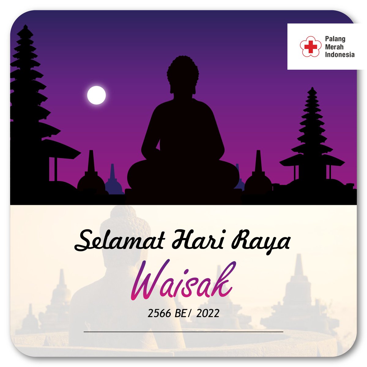 PMIKabpkl's tweet photo. Selamat hari raya Waisak. https://t.co/zyCAploTY7