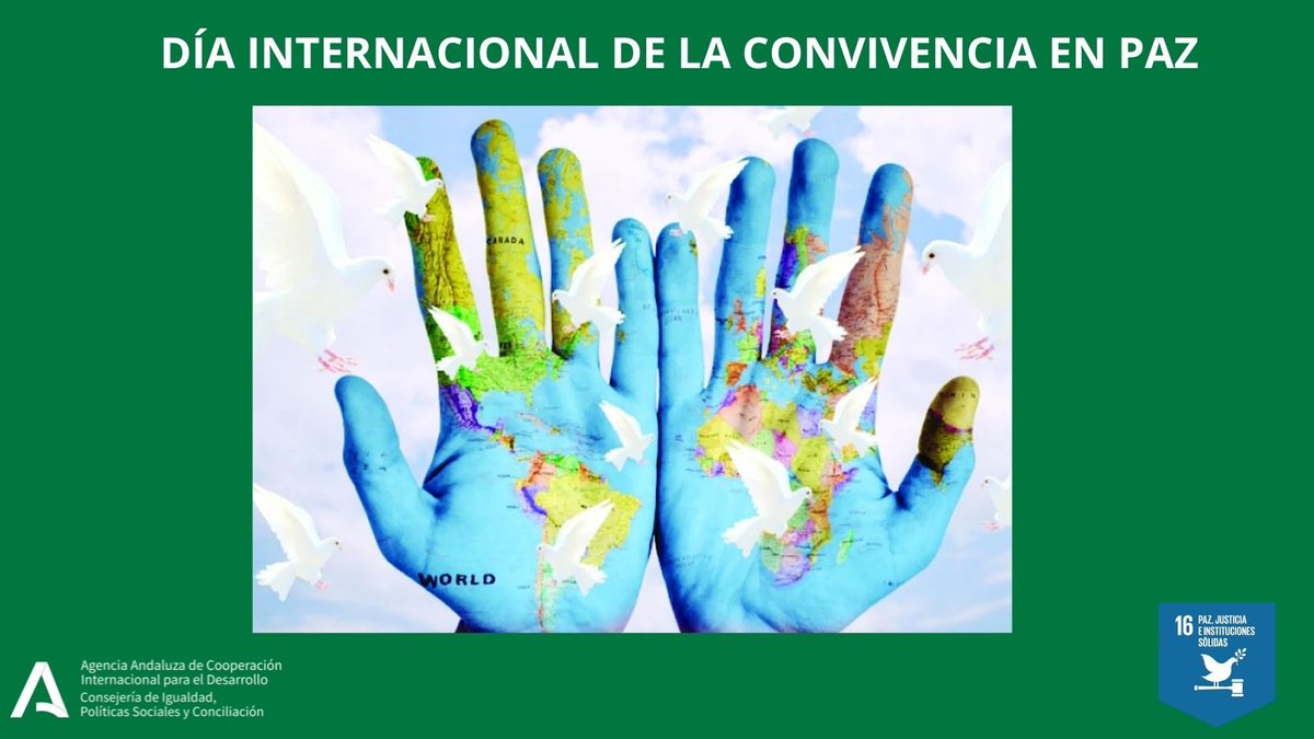 CooperacionAND's tweet photo. Hoy queremos destacar la importancia de la #EpDCG para la #ConvivenciaenPaz en la conmemoración de su Día Internacional. #ODS4 #DS16
👉https://t.co/exRNkI3F0T https://t.co/SKXzKZMqZL