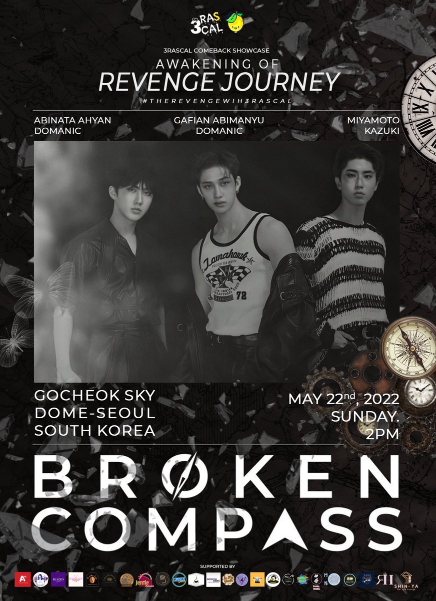 IRREGULAIR's tweet photo. ⠀⠀⠀
⠀⠀⠀
⠀⠀⠀  𝟥𝖱𝖠𝖲𝖢𝖠𝖫 Proudly Present
⠀ "𝙰𝚆𝙺𝙴𝙽𝙸𝙽𝙶 𝙾𝙵 𝚁𝙴𝚅𝙴𝙽𝙶𝙴 𝙹𝙾𝚄𝚁𝙽𝙴𝚈"

𝟥𝖱𝖠𝖲𝖢𝖠𝖫's Comeback Showcase in Korea 
#THEREVENGEWITH3RASCAL

🗓: Sunday, 22 May, 2022
🕰: 14.00 WIB / 4 KST 
📍: Gocheok Sky Dome, Seoul

⠀⠀⠀ https://t.co/YcPbbXbxt3