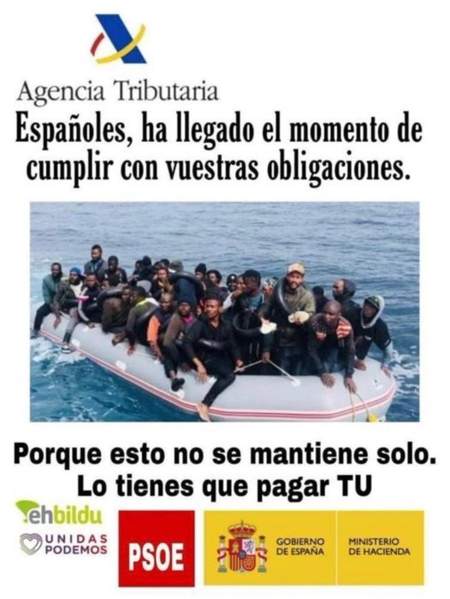 edgar___es's tweet photo. Tú pagas, ellos lo disfrutan. https://t.co/LcGCBn75fg