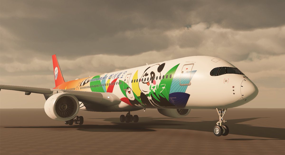 Apollo_9937's tweet photo. Sichuan Airlines A350 livery

#RobloxDev #Roblox https://t.co/7oySDUTVzQ
