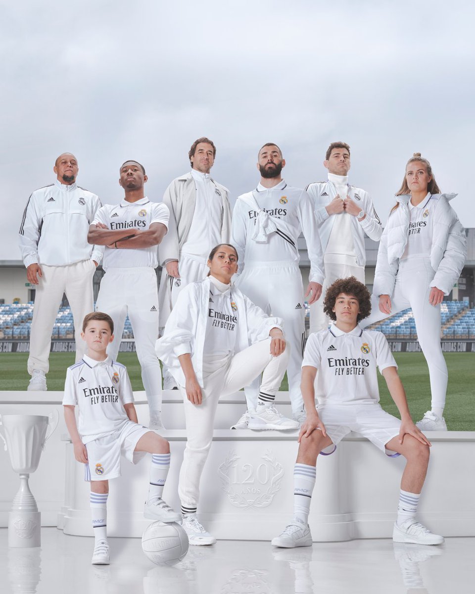 realmadrid's tweet photo. ⚪🟣 Historia, tradición y momentos inolvidables: todo está en los detalles.
👕 ¡Descubre nuestra 1ª camiseta de @adidasfootball 2022/23, disponible ya!
🛒 https://t.co/8RjEoFigkg https://t.co/etiggzpxxw