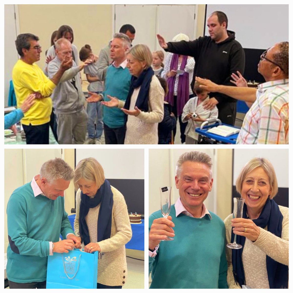 churchatfive's tweet photo. Henry & Jane's last visit to @churchatfive
We'll miss you, thank you for your ministry to us over the years. #estateschurch #resourcechurch #partnership @StBsNL @dioceseoflondon @churchofengland @thegregoryCCX @estatechurches https://t.co/NHJrLEjRwB
