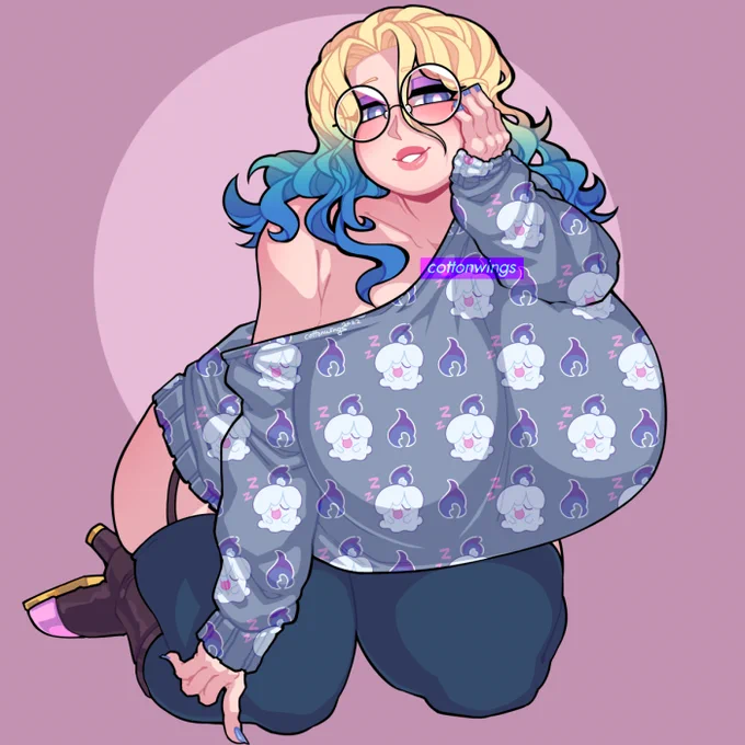 Sweaters are made for warm cuddles 