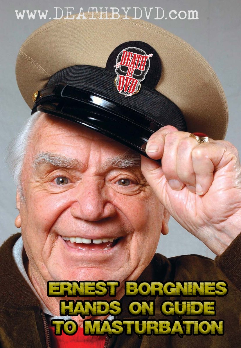 Deathbydvd's tweet photo. BEAT IT LIKE BORGNINE!
Hear all about Ernest Borgnine's Masturbation tips and tricks on this NEW episode of DEATH BY DVD
https://t.co/sEsaLiE4Mt
#IndiePodcast #ErnestBorgnine #Borgnine #Indie #PodNation #Podcast #Horror #PodernFamily #TheWildBunch #Masturbate #FilmTwitter https://t.co/SWzONSIbqG