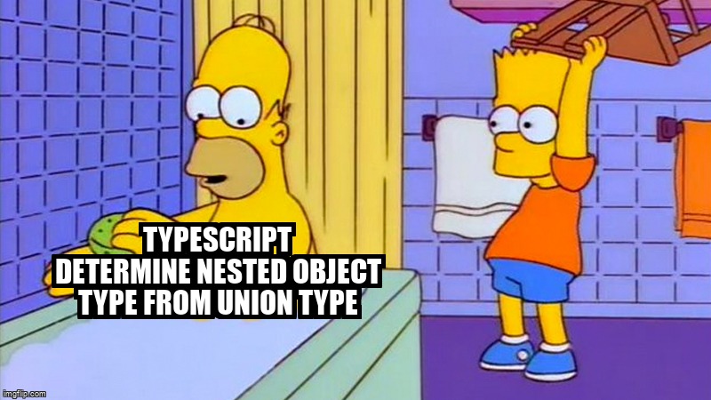 overflow_meme's tweet image. Typescript determine nested object type from Union Type stackoverflow.com/questions/7225… #typeinference #discriminatedunion #typescript
