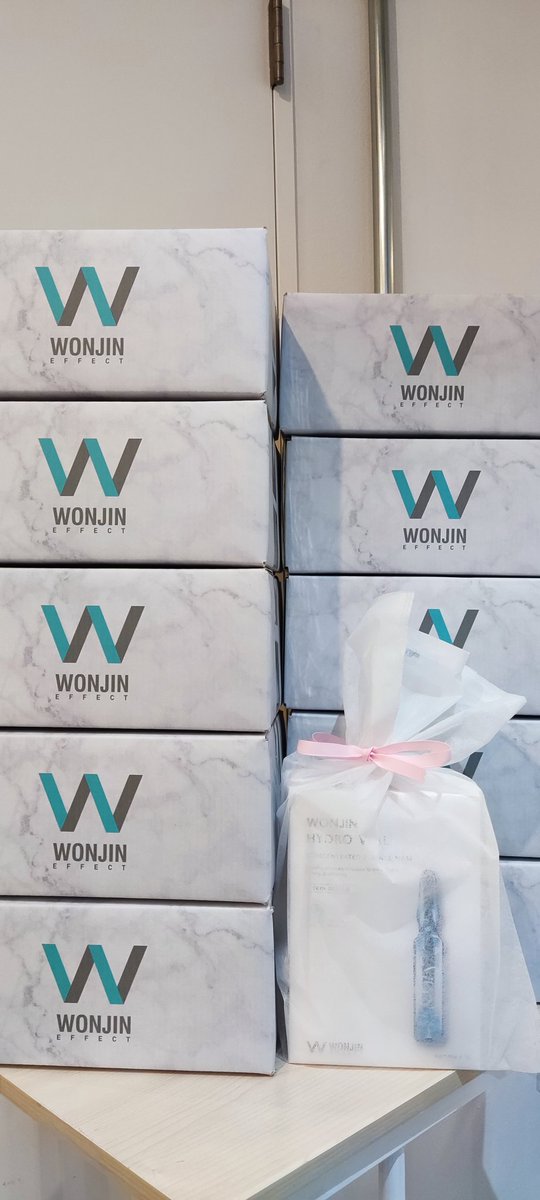 WONJIN_EFFECT's tweet photo. プレゼント企画のフェイスパック発送終わりました🎁到着まで少々お待ちください❤ #韓国コスメ #プレゼント企画 #WONJINEFFECT https://t.co/ZqMmMbRI6e