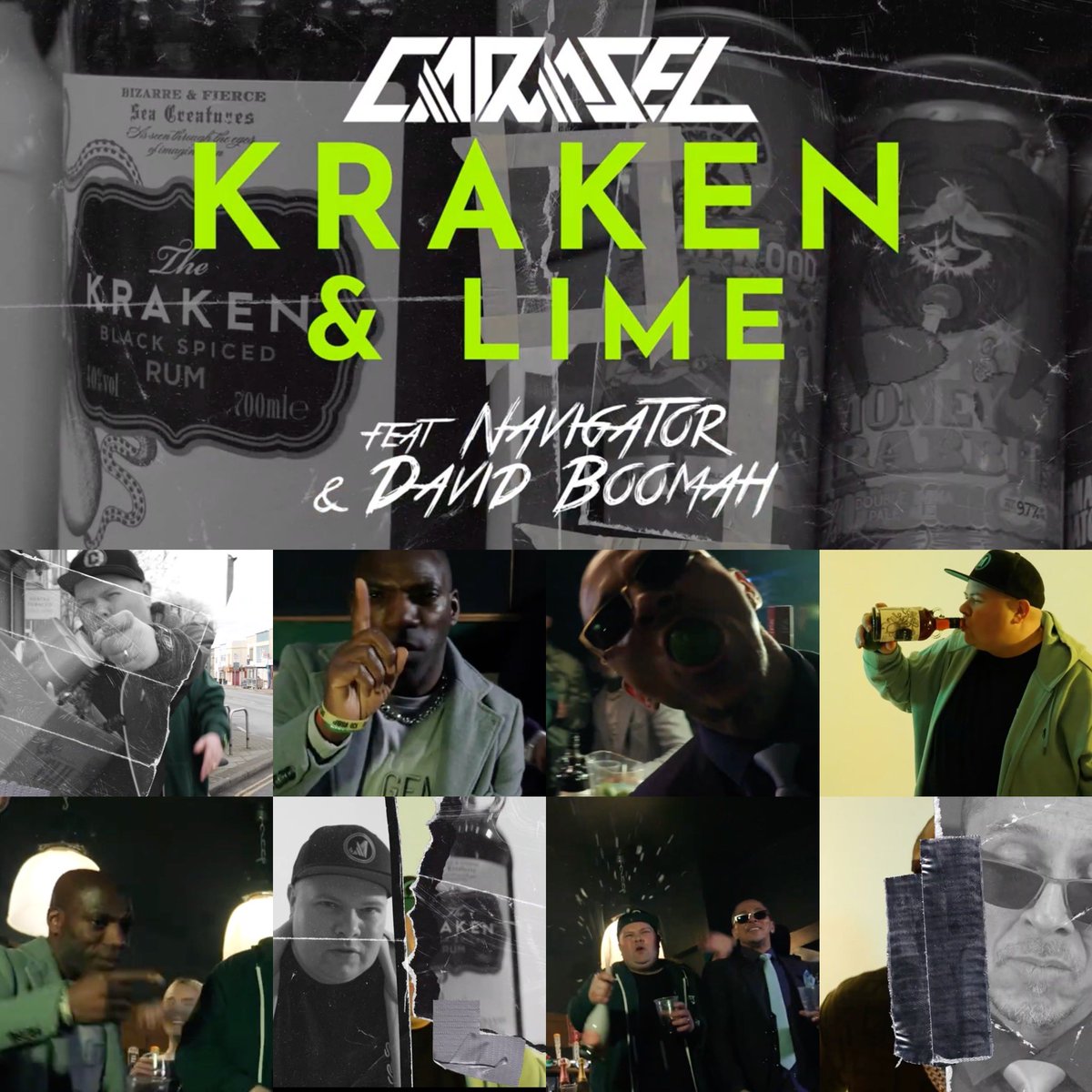 Carasel's tweet image. Yooooo dropped a new visual yesterday. An absolute sledgehammer feat @Navi4Real &amp;amp; @DavidBoomah 
Go give it a play 💚 

youtu.be/lDTRGM6mnqs