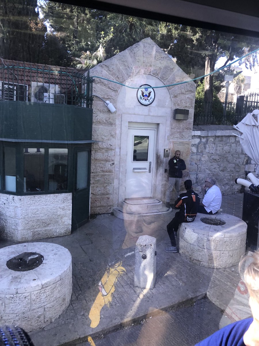 jerry_collins8's tweet photo. The US Embassy in Jerusalem. What an amazing sight https://t.co/RorSLYFvjQ