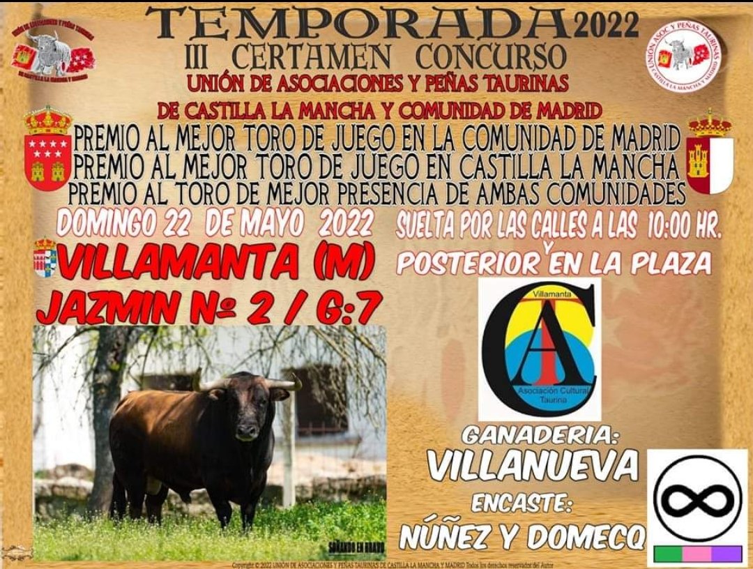 Union Asoc. Taurinas CM Y M tweet media