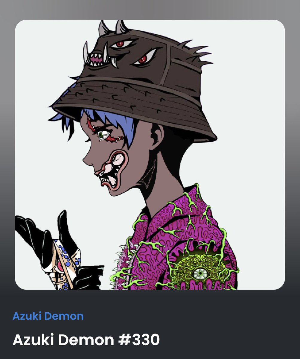 <a href="/AzukiDemonNFT/">Azuki Demon Official | Minting is Live</a> 🌚😍