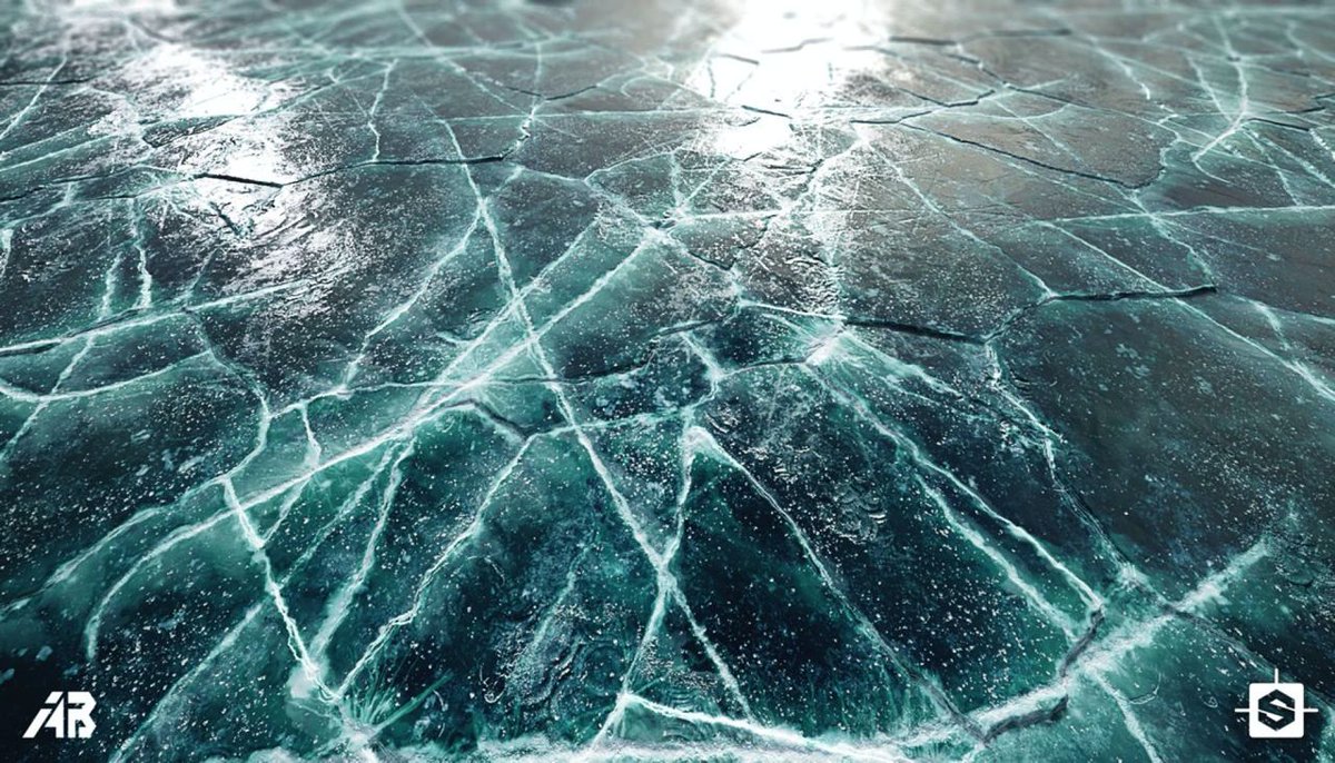 Abderrezak Bouhedda shared a breakdown of his procedural cracked frozen lake material in Substance 3D Designer: 

80.lv/articles/break…

#substance3ddesigner #substance3d #madewithsubstance #gamedev #indiedev #3dart #materials #texturing <a href="/Substance3D/">Adobe Substance 3D</a>