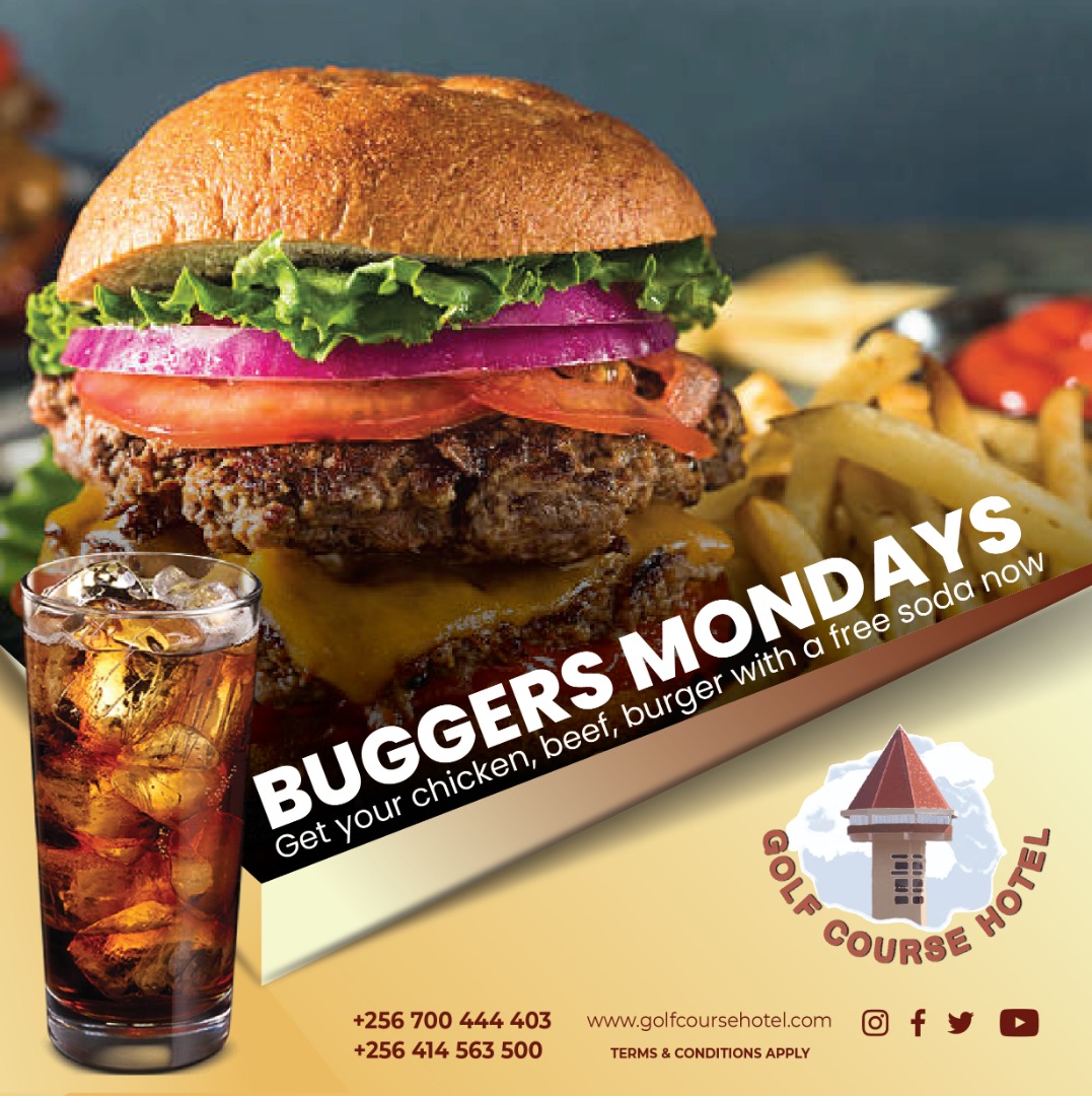Kick start your week with some extra energy from a deep bite of a burger.
Order yours from Silver City Grill which comes with a soda as an extra.
Call us now to place your order on +256414500563 or WhatsApp us on +256700444403.
#Golfcourse #Hotel #Silvercity #Grill #Kampala