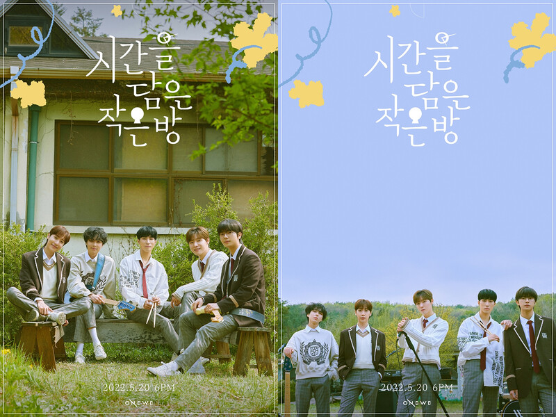 kvibe_yonhap's tweet photo. #ONEWE has dropped the group concept photos for their special album #asmallroomwithtime that is coming out on the 20th!! ❤️❤️
#Yonghoon #Harin #Kanghyun #Dongmyeong #CyA #onewecomeback
https://t.co/USljBJqqgm https://t.co/N3sQL9YNw6