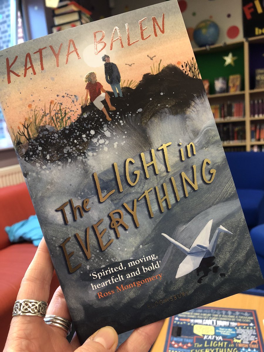 TCA_LRC's tweet photo. Totally gorgeous #bookpost today. Thank you so very much @katyabalen #TheLightInEverything @KidsBloomsbury https://t.co/dpAYtWJAKv