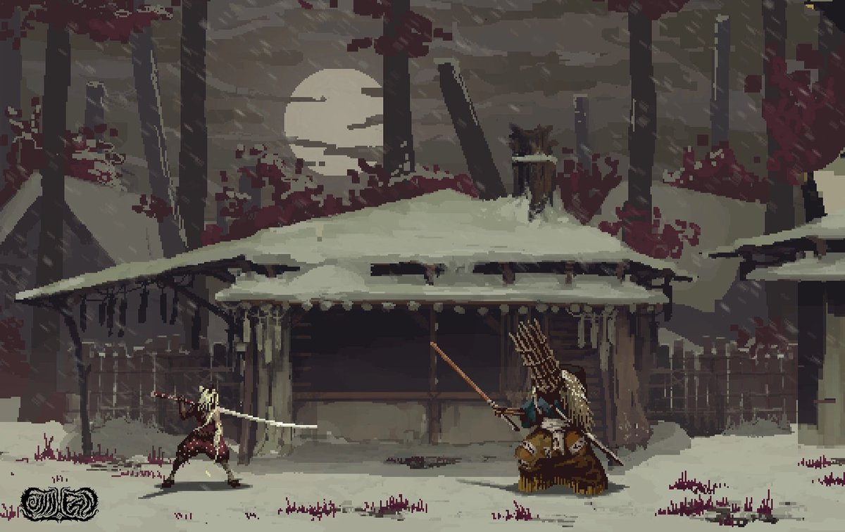 Hey fam🤍, I am currently working on a few nft projects so I want to share some of my old art.  
This is my graduation project, I made a visual for a pixel game.  There is a very interesting universe and plot, I hope that someday I will be able to implement it😌
#PixelGame #NFTs