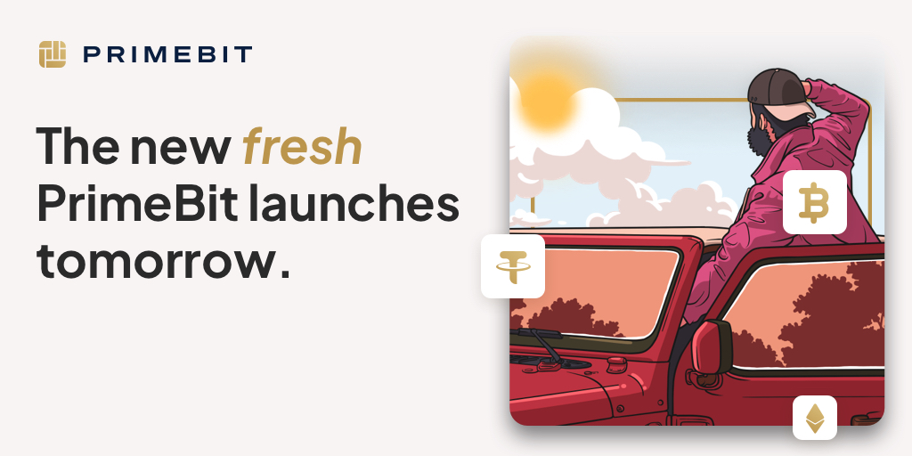 primebit_com's tweet photo. 🚨🚨🚨 New #PrimeBit drops tomorrow 🚨🚨🚨
Pop in and see all the usability changes that we've prepared to make trading more user-friendly than ever before! https://t.co/CD83NXMBOS