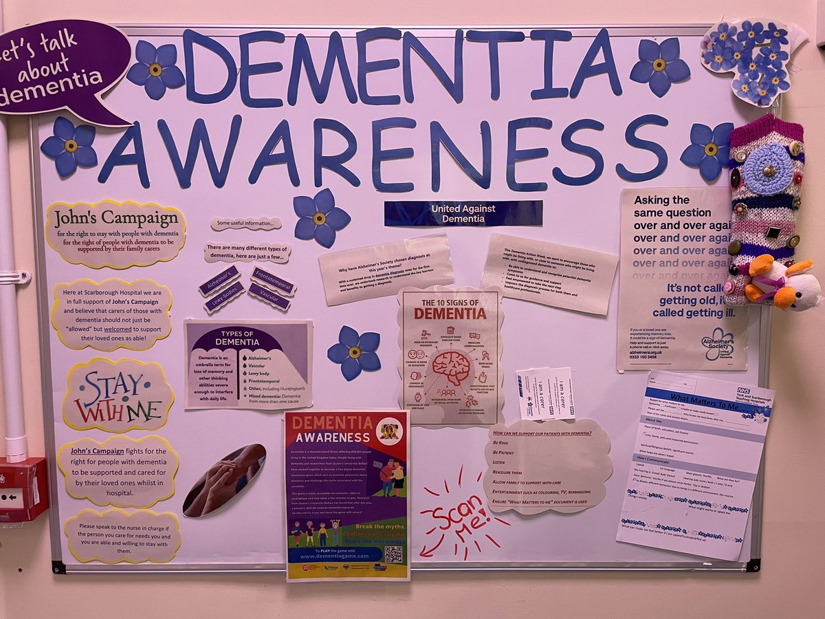 Chloe Mason (@chloema31003624) on Twitter photo Team EAUs board for dementia awareness “memory loss isn’t part of getting old” <a href="/alzheimerssoc/">Alzheimer's Society</a> #johnscampaign #letstalkaboutdementia <a href="/YSTeachingNHS/">York and Scarborough Teaching Hospitals NHS FT</a> <a href="/ZoeJenn08445397/">Zoe Jennings</a> @NiamhDixon7 <a href="/CapplemanBryony/">Bryony Cappleman</a> <a href="/Freya1869Oliver/">freyaOli</a> Team EAUs board for dementia awareness “memory loss isn’t part of getting old” <a href="/alzheimerssoc/">Alzheimer's Society</a> #johnscampaign #letstalkaboutdementia <a href="/YSTeachingNHS/">York and Scarborough Teaching Hospitals NHS FT</a> <a href="/ZoeJenn08445397/">Zoe Jennings</a> @NiamhDixon7 <a href="/CapplemanBryony/">Bryony Cappleman</a> <a href="/Freya1869Oliver/">freyaOli</a>