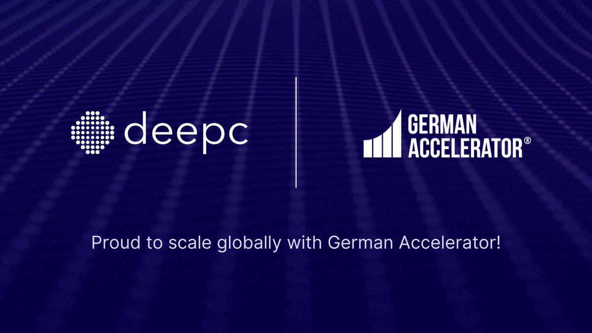 deepchealth's tweet photo. 📣 #USA – here we come! 🚀
We are glad to announce that deepc was accepted into the German Accelerator Life Sciences program 🇺🇸🇺🇸🇺🇸 as one of only 5 high-potential companies. We are tremendously proud!
#medicalimaging #digitalhealth #startups #investors #outstandingtogether https://t.co/pc6ydXMlRD
